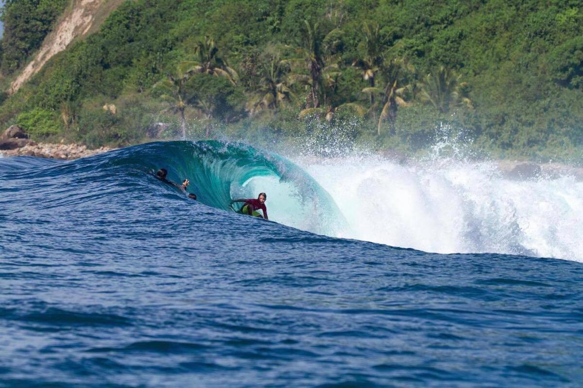 Hotel Blue Monkey Retreat Areguling Lombok Exterior foto